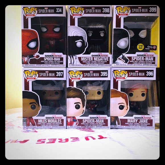 Spider-man funko pop set - Picture 1 of 2